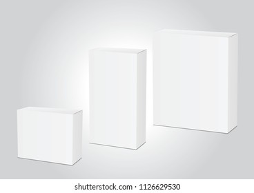 Cardboard box mock ups