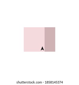 Cardboard box on a white background. Vector illustration.