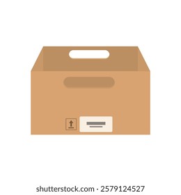 Cardboard Box Vector Illustration - 06