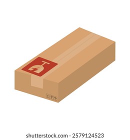 Cardboard Box Vector Illustration - 07