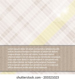 Cardboard brown business vector background