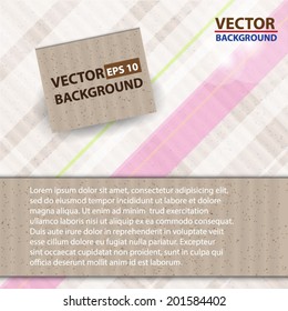 cardboard business texture background.vector eps10