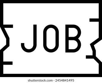 cardboard icon. Thin linear style design isolated on white background