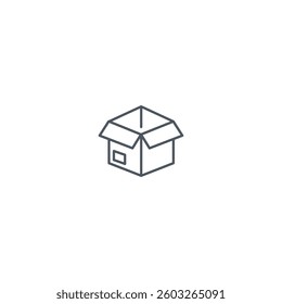 A cardboard icon vector is a scalable digital illustration of a cardboard box, commonly used in UI UX, logistics, and e-commerce designs.