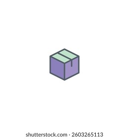 A cardboard icon vector is a scalable digital illustration of a cardboard box, commonly used in UI UX, logistics, and e-commerce designs.
