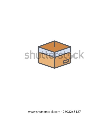 A cardboard icon vector is a scalable digital illustration of a cardboard box, commonly used in UI UX, logistics, and e-commerce designs.