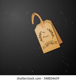 cardboard labels
