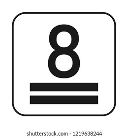 cardboard package sign vector icon, modern design, glyph style, modern concept