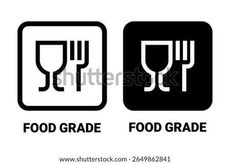 Cardboard packaging icon set vector. Hazard signs. Set recycle sign or package sign products. Packaging label, logo, badge, sticker, symbol, stamp, black, line, flat vector, isolated illustration.