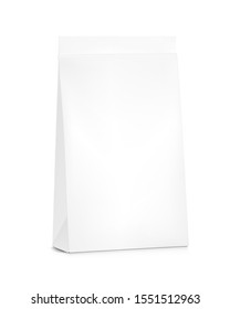 Cardboard packaging tapered to the top. Vector illustration isolated on white background. Ready for use in your design. EPS10.