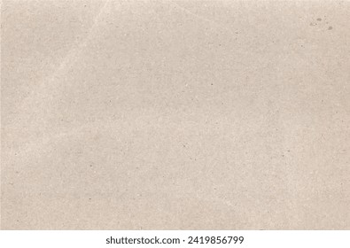 Cardboard paper texture. Minimalistic grainy eggshell vector illustration. Abstract grunge background. Beige color wall or vintage sheet of paper. Rough wall in grayish tones, fine textured plaster.