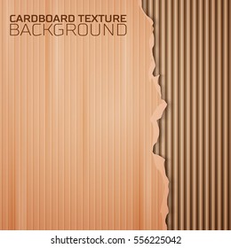 Cardboard texture background. Vector illustration EPS 10