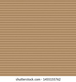 Cardboard texture, Brown paper background vector illustration
