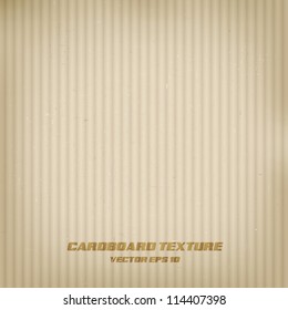 Cardboard texture. Vector