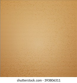 Cardboard texture vector illustration for package design. Cruft background. Old paper texture. Design paper. Cardboard box texture for retro design and package 
