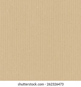 Cardboard Texture. Vector Seamless Pattern. Realistic Endless Background