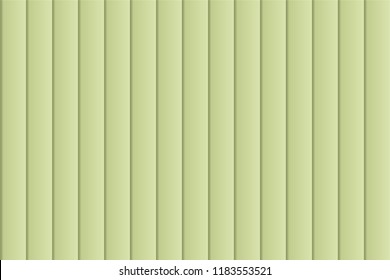 Cardboard textured background of gradient green colored stripes, paper-cut style. Vector illustration, EPS10. Use as background, backdrop, wallpaper, montage, template in graphic design, etc