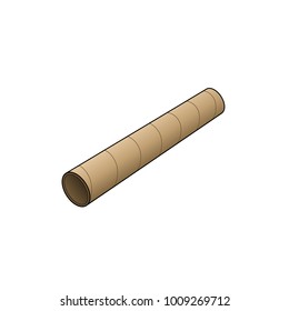 Cardboard Tube Vector