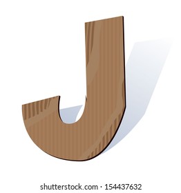 Cardboard vector abc