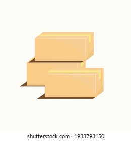 cardboard vector design. minimalist cardboard design. flat cardboard design. cardboard