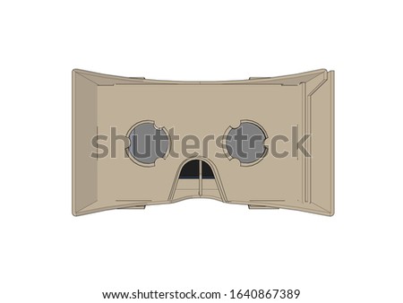 Cardboard Virtual Reality - VR Glasses - Headset - Head Mount Viewer