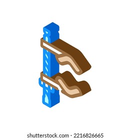 cardellini clamp isometric icon vector. cardellini clamp sign. isolated symbol illustration