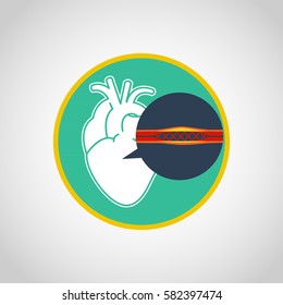 Cardiac Catheterization Vector Logo Icon Design