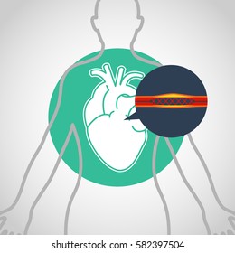 Cardiac Catheterization Vector Logo Icon Design