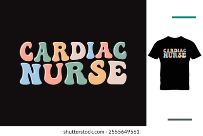 Cardiac nurse t shirt design