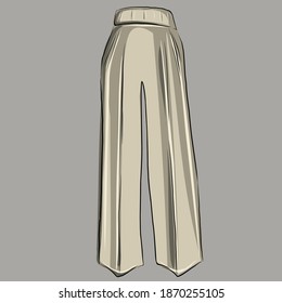 Cardigan, jacket, trousers, suit for winter and autumn, warm shirt. Basic wardrobe. Clothes, shoes, bags for every day. Dresses, jeans, coat, cardigan, backpack, handbag. Vector isolated images.
