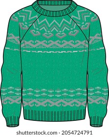 CARDIGAN SWEATER WINTER WEAR VECTOR