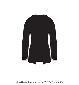 Cardigan symbol icon,logo illustration design template
