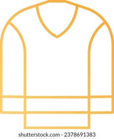 Cardigan vector design icon for download. Eps