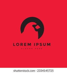 cardinal bird colorful american mascot forest logo design vector graphic illustration