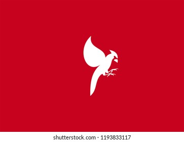 cardinal bird  logo icon designs vector