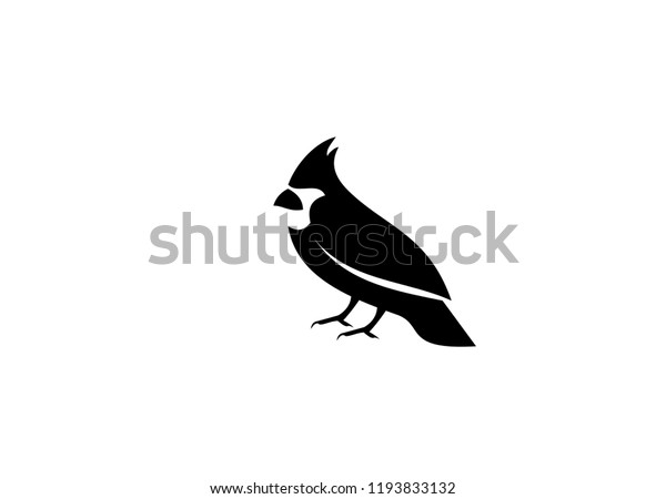 Cardinal Bird Logo Icon Designs Vector 1131