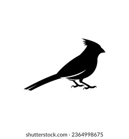 cardinal bird logo icon vector illustration