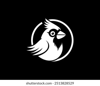 cardinal bird logo vector  designs