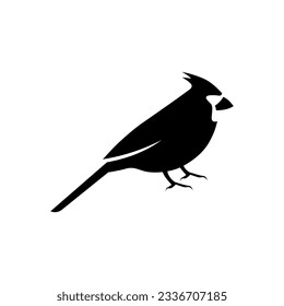 cardinal bird vector logo template