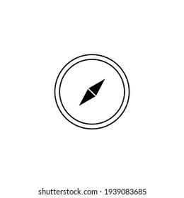 cardinal directions icon vektor symbol