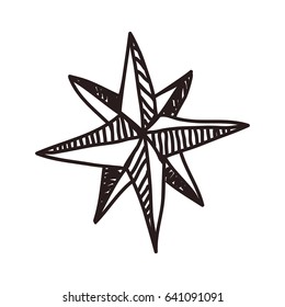 cardinal points star