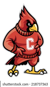 Cardinal School Mascot