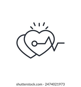 Vector.Símbolo de estilo lineal editable.Símbolo de estilo para el uso Diseño web,logotipo.Ilustración de símbolo.