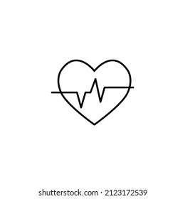 cardio icons  symbol vector elements for infographic web