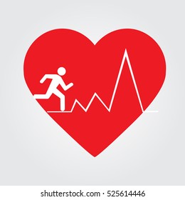 Ícono metabólico cardio