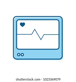 Cardio monitor icon