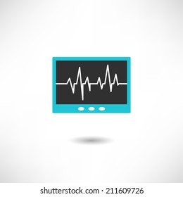 Cardiogram icon