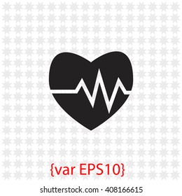 Cardiogram icon.