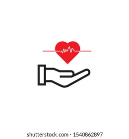 Cardiogram icon design. vector illustration