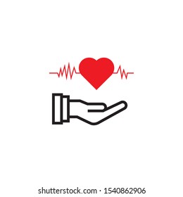 Cardiogram icon design. vector illustration